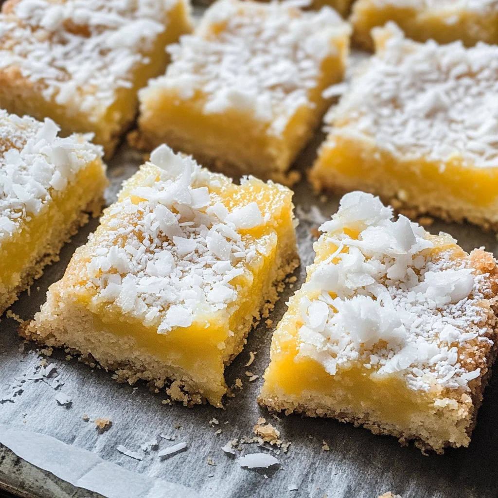 Coconut Bars