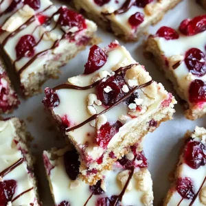 Cranberry Bliss Bars