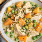 Crustless Chicken Pot Pie