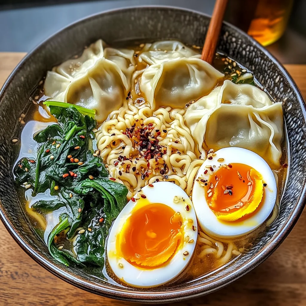Dumpling Ramen Bowl