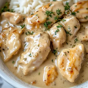 Easy Crockpot Chicken and Gravy