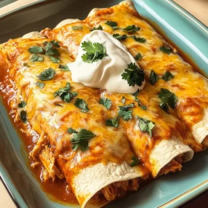 Easy Low Calorie High Protein Creamy Chilli Chicken Enchiladas