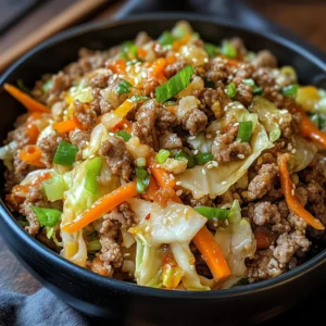 Egg Roll in a Bowl (One-Skillet, Keto)
