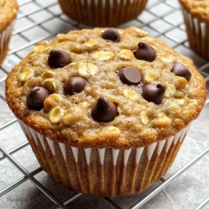 Fearless 3-Day Oatmeal Chocolate Chip Breakfast Muffins