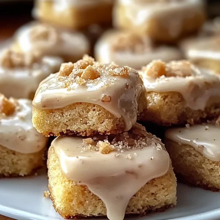 Frosted Butter Rum Brickle Bites