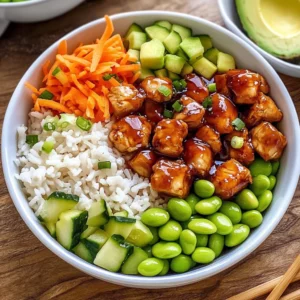 Hawaiian Chicken Poke Bowl