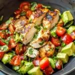 Healthy Avocado Chicken Salad Recipe