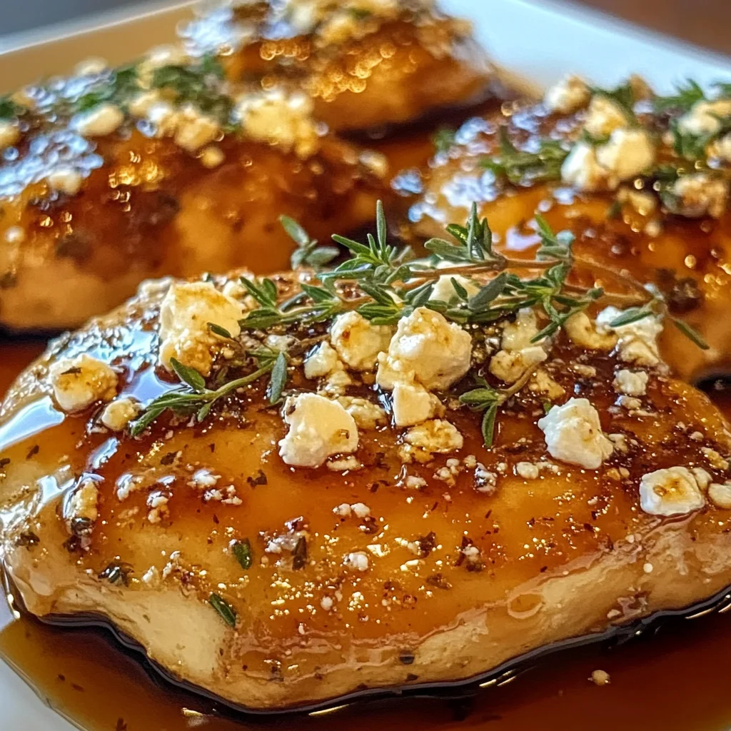 Hot Honey Infused Feta Chicken