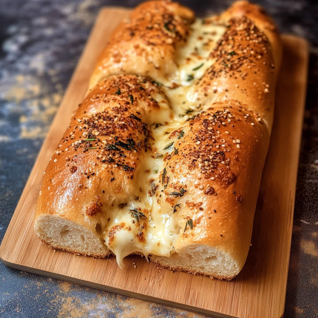 Italian Herbs and Cheese Bread Recipe