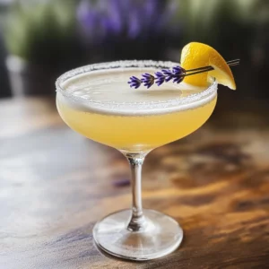 Lavender Lemon Drop Martini