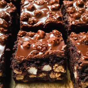 Marshmallow Crunch Brownies