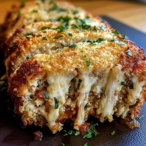 Parmesan Chicken Meatloaf