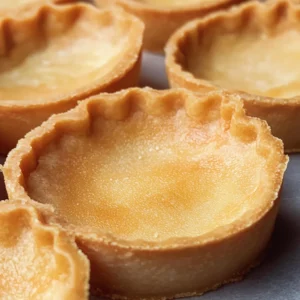 Pâte Sablée, Sweet Shortcrust Pastry Tart Shells