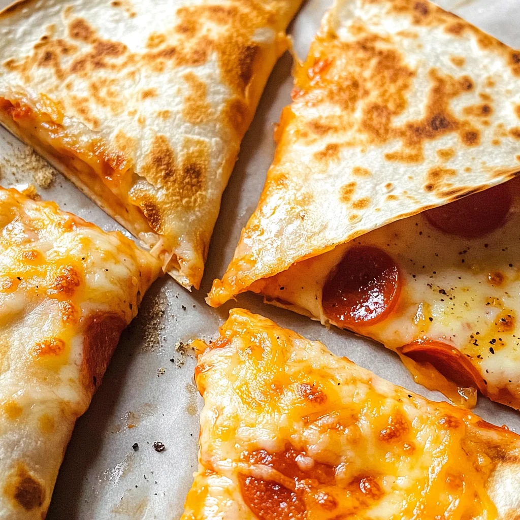 Pizza Quesadillas