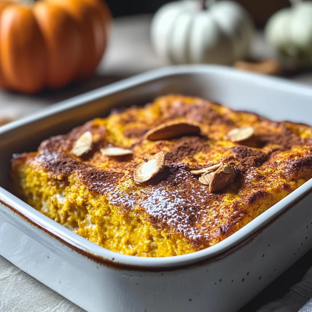 Pumpkin Cottage Cheese Bake: Healthy, Easy & High-Protein Fall Treat