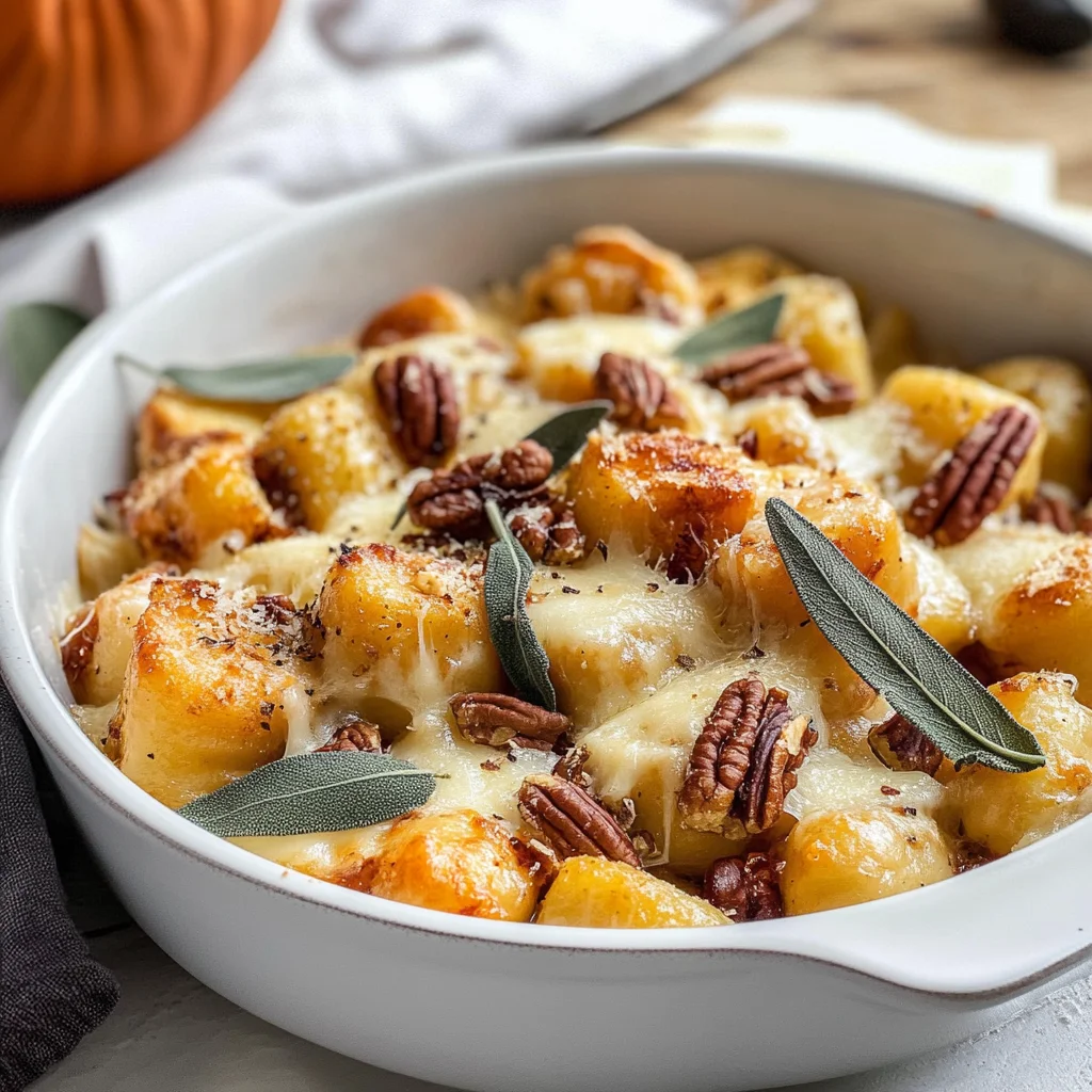 Pumpkin Gnocchi Bake