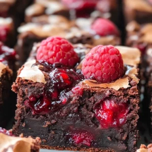 Raspberry Brownies