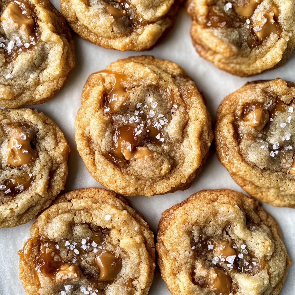 Salted Caramel Cookie Recipe