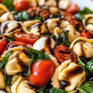 Tortellini Caprese Salad