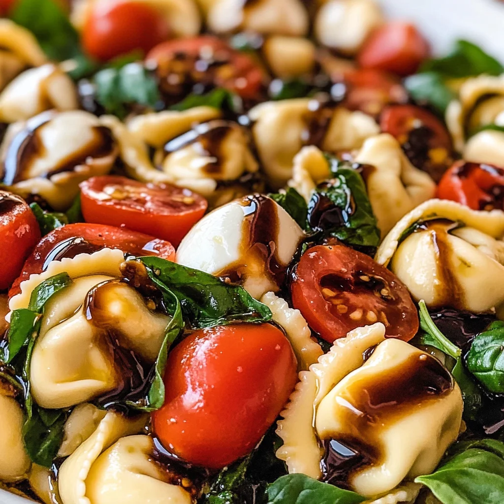 Tortellini Caprese Salad