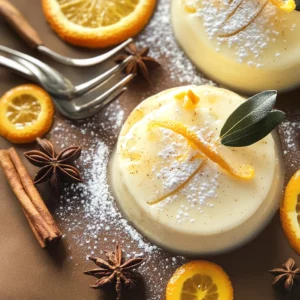 Winter Spice Vanilla Pudding