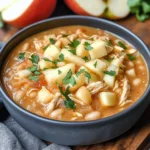 35-Minute White Cheddar Apple Chicken Chili You'll Crave