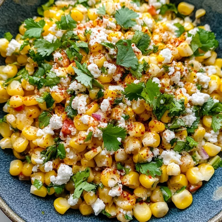 Amazing Mexican Street Corn Salad: 3 Secrets for a Perfect Bowl