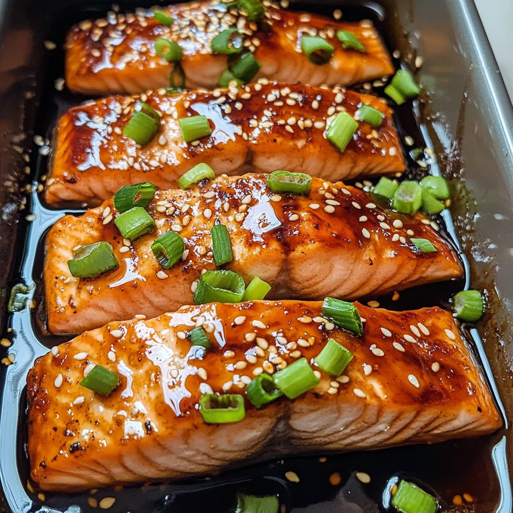 Baked Teriyaki Salmon