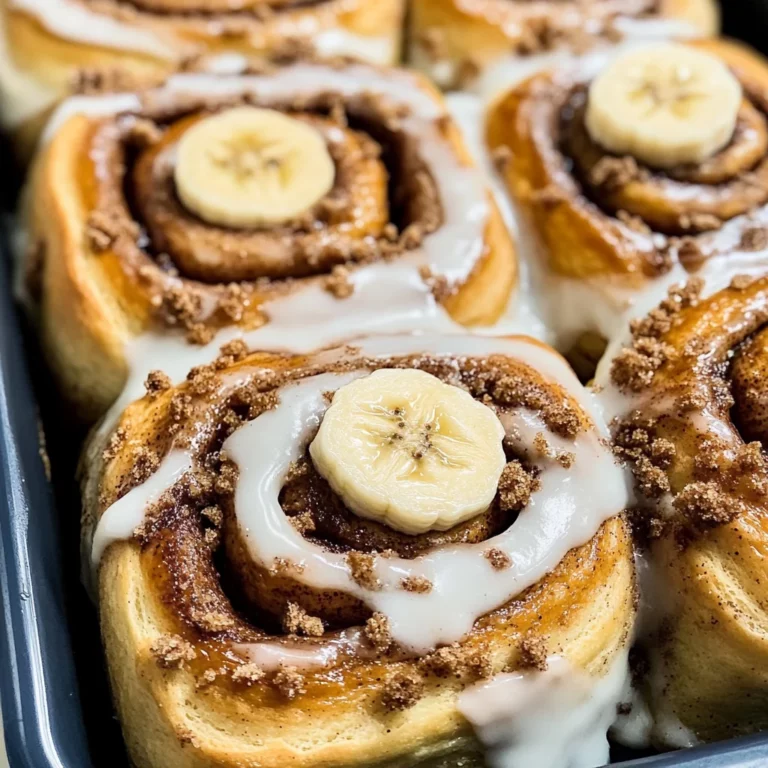 Banana Cinnamon Rolls