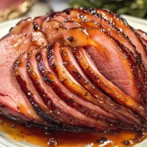Brown Sugar Honey Glazed Spiral Ham