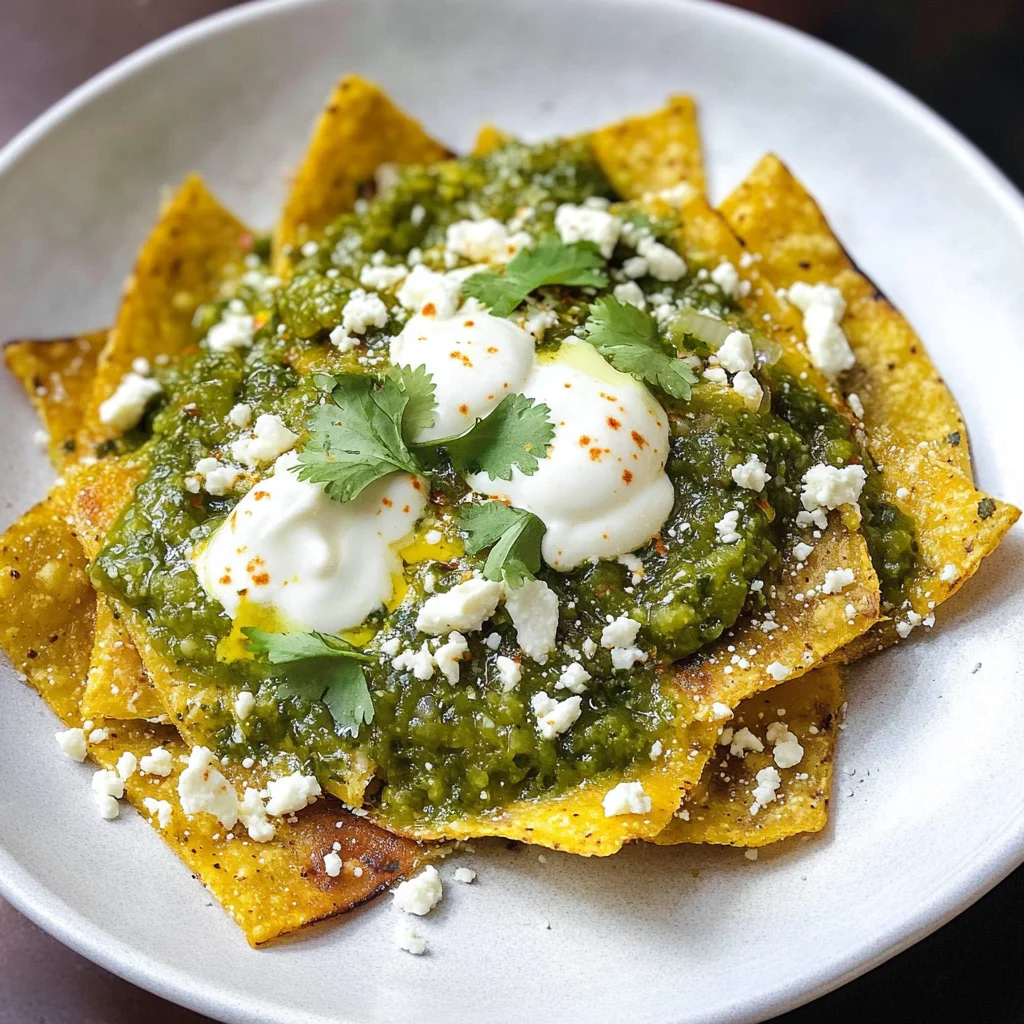 Chilaquiles Verdes (Green Chilaquiles) Recipe
