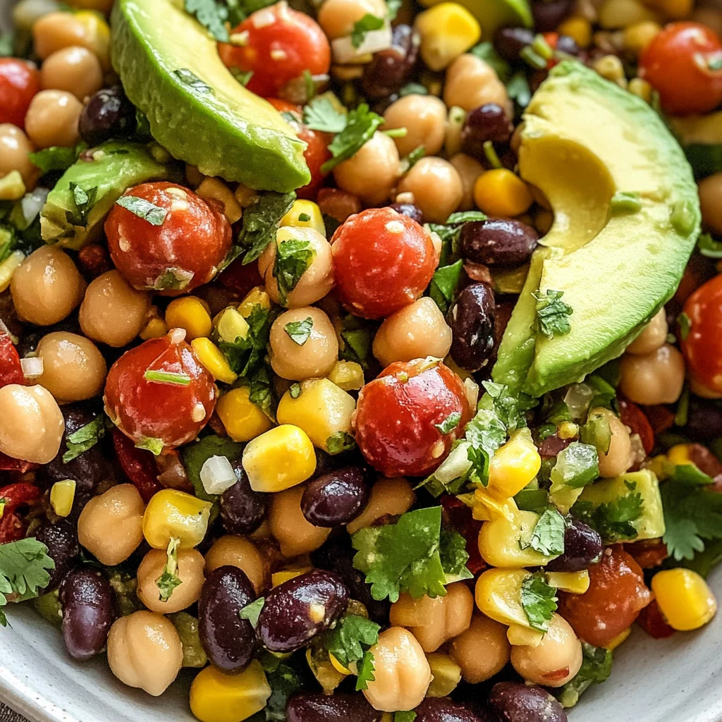 Chili Lime Bean Salad
