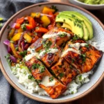 Chili Lime Salmon Bowls