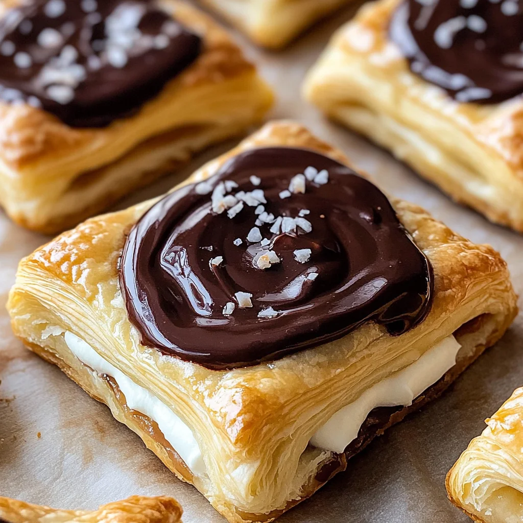 Chocolate Cream Cheese Danish