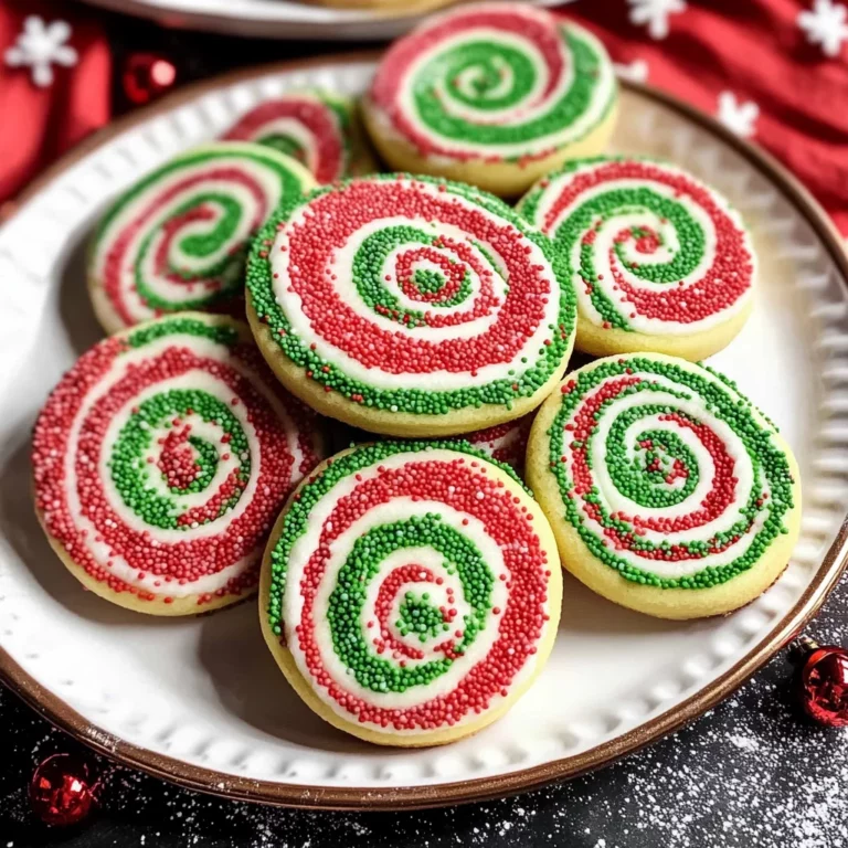 Christmas Pinwheel Cookies