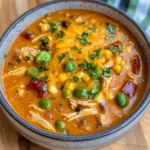 Creamy Chicken Enchilada Soup