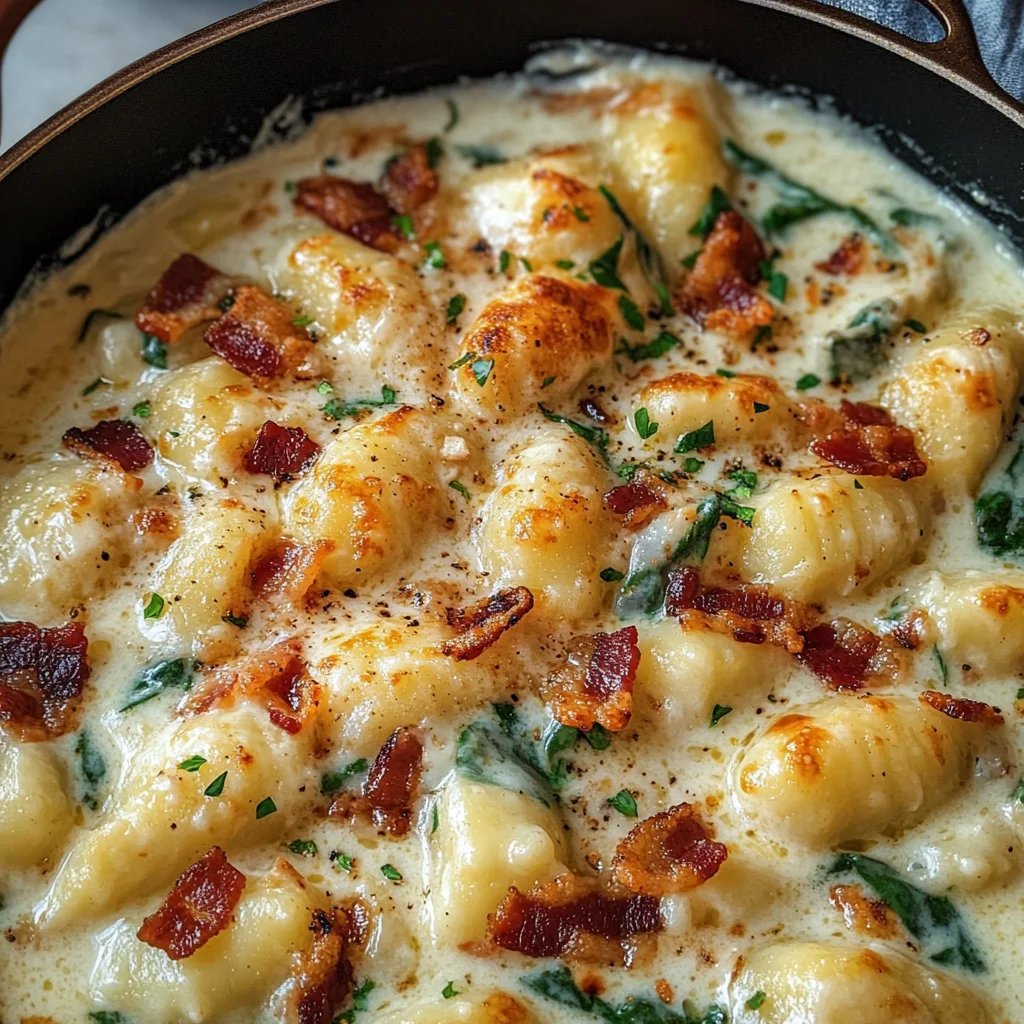 Creamy Crack Chicken Gnocchi