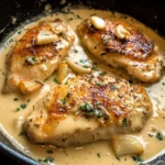 Creamy Garlic Mushroom Chicken