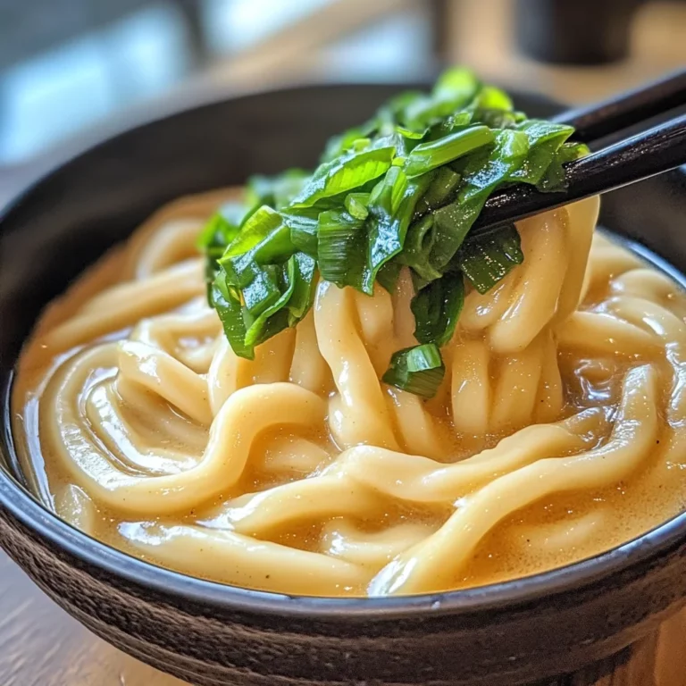 Creamy Miso Udon