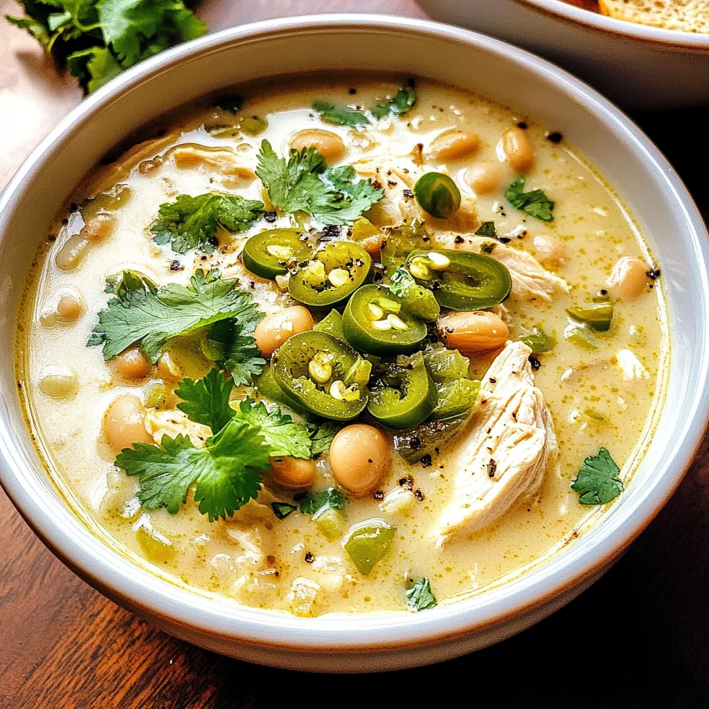 Creamy White Chicken Chili