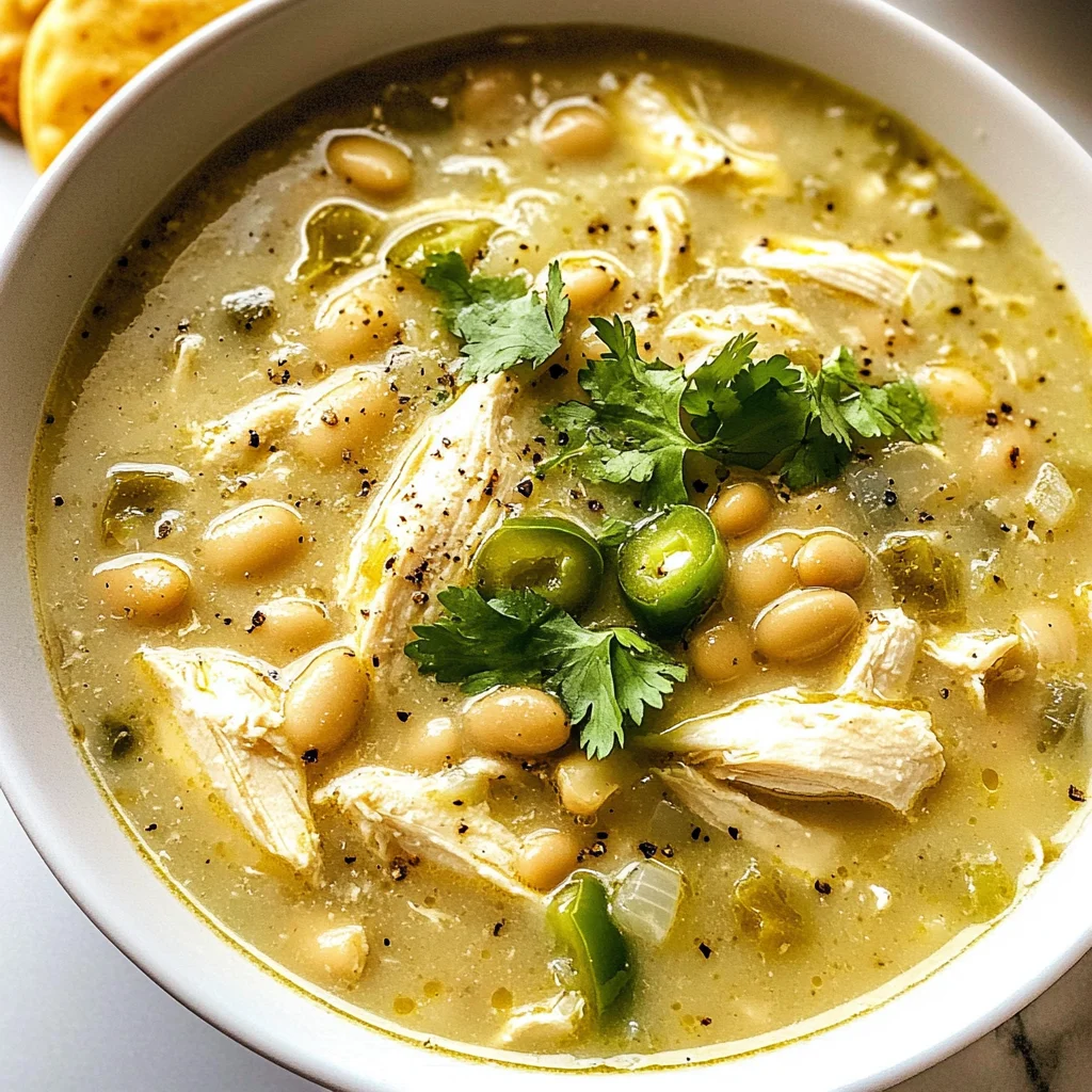 Creamy White Chicken Chili