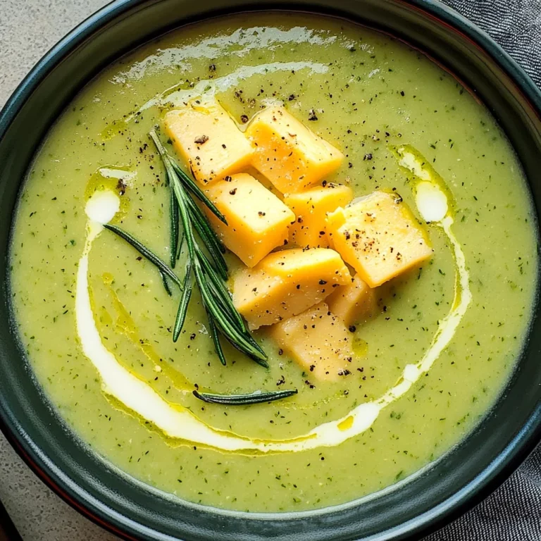 Creamy Zucchini Soup