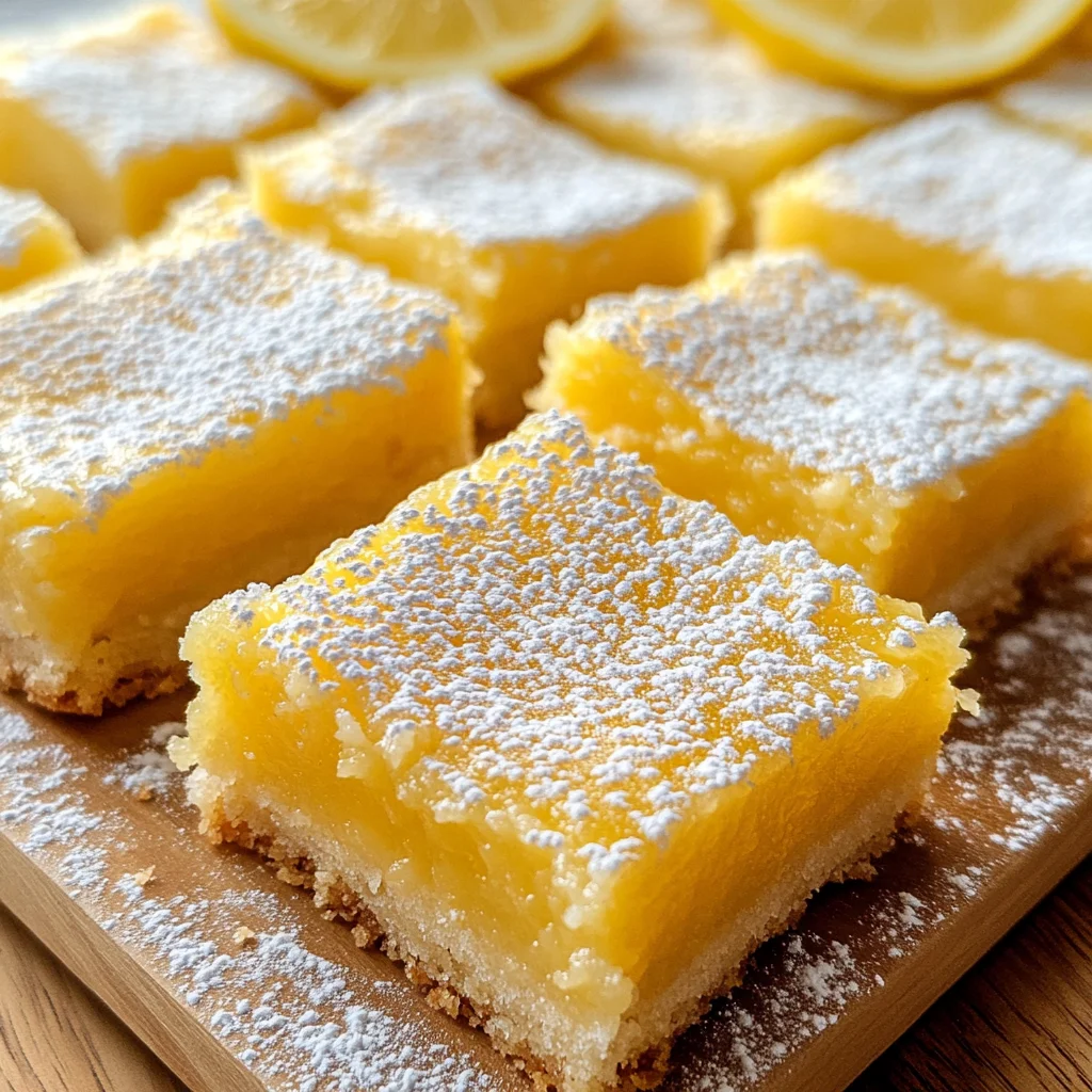 Easy Lemon Squares
