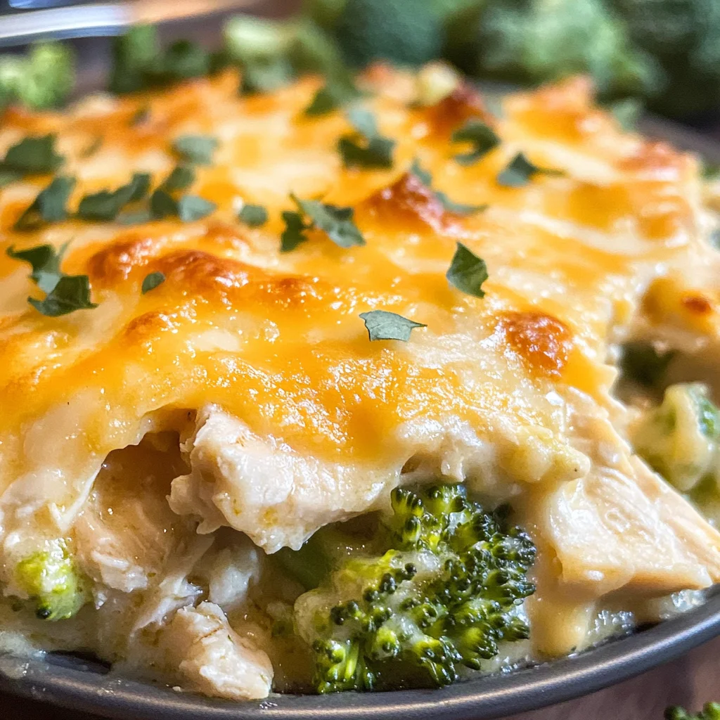 Easy Low Carb Chicken Casserole Recipe