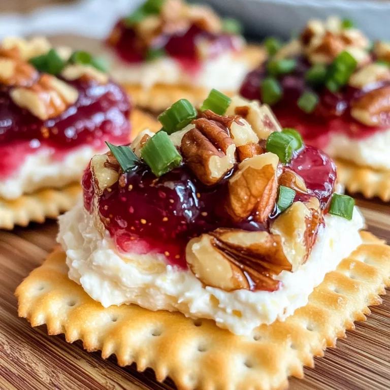 Easy Pepper Jelly Cheese Spread for Crackers