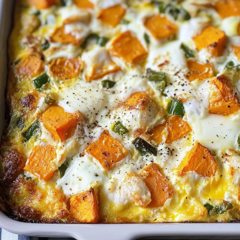 Easy Sweet Potato Egg Casserole