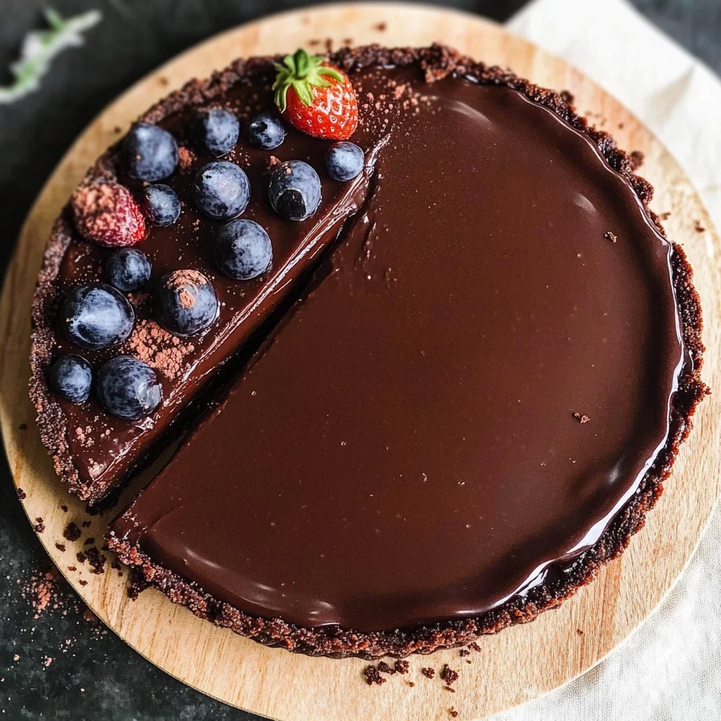French Chocolate Ganache Tart