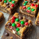 GOOEY Christmas Cookie Bars Recipe