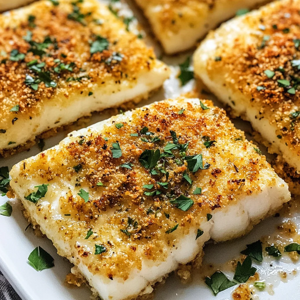 Garlic Parmesan Crusted Halibut: 15-Minute Baked Perfection