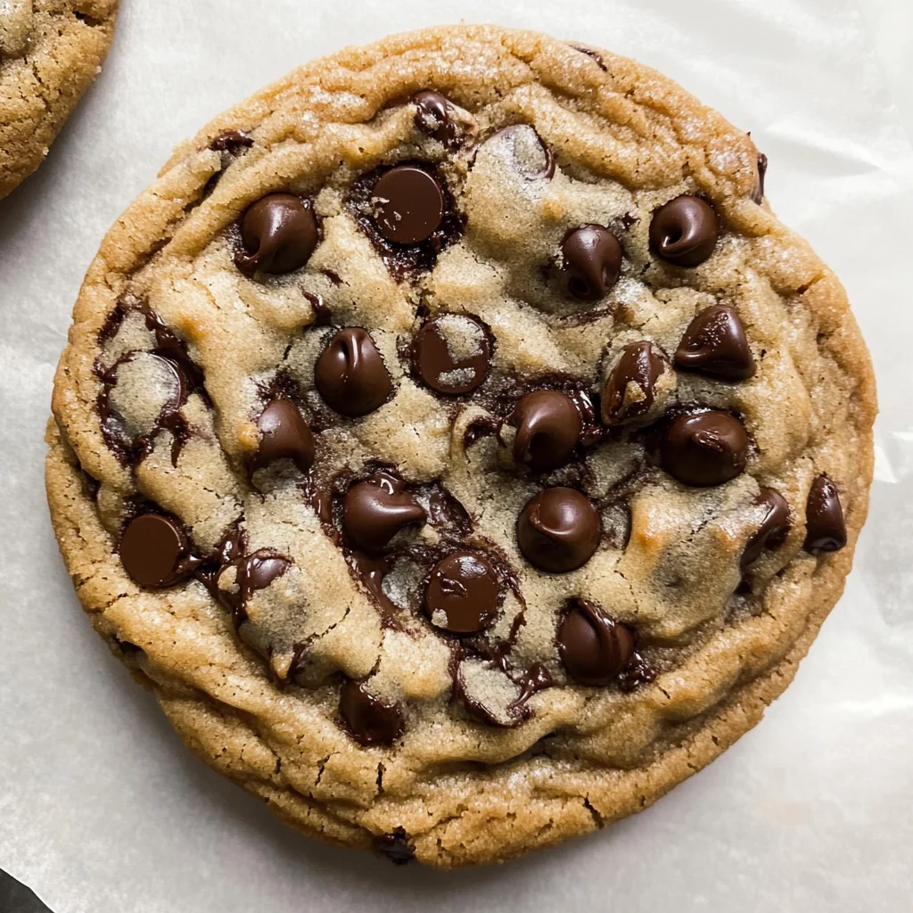 Giant Chocolate Chip Cookies